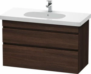 DS648505353 Тумбочка подвесная DuraStyle #DS6485 1000 x 453 мм Каштан темный, декор