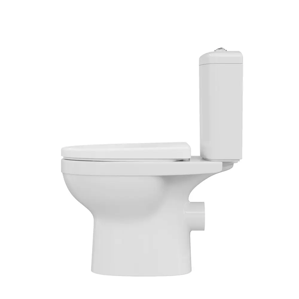 Унитаз напольный Sunny горизонтальный выпуск двойной слив микролифт AM.PM STLM-2098756 - Вид №2