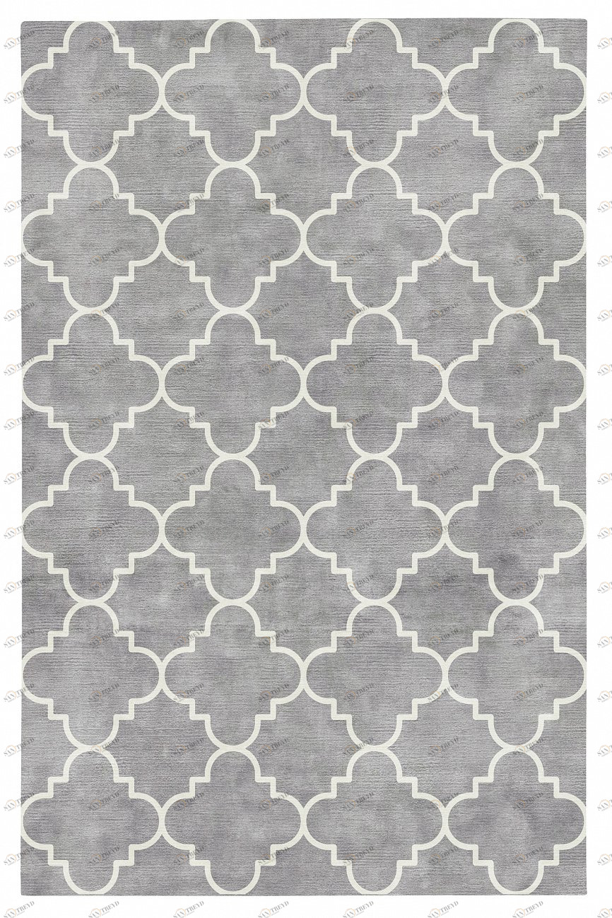 Ковер Lattice Cold Grey 160x230 DOLLY CAPRETS ДИЗАЙНЕРСКИЕ, TRELLIS 155610 Серый 