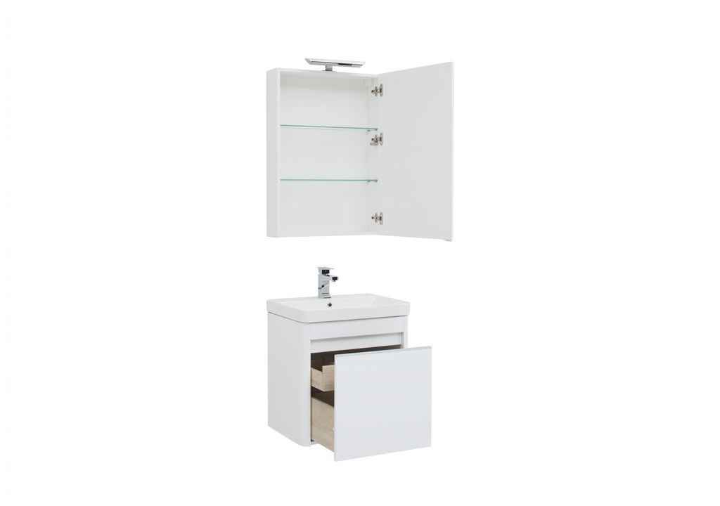 Мебель для ванной Aquanet Вилора 60 белый 00203632 - Вид №1