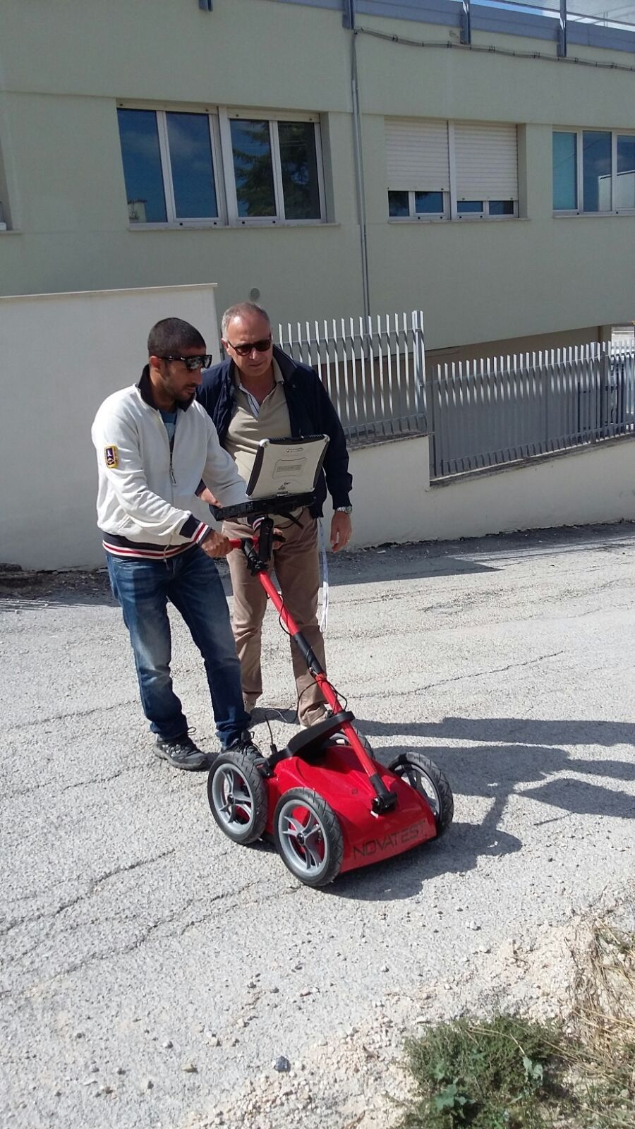 Georadar wireless multifrequenza 200/400/800MHz NOVATEST мониторинг и сбор данных, горные породы &amp ARCH-00111026 - Вид №11