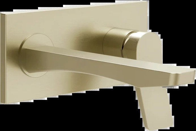 Смеситель для умывальника 59089 727 Gessi Rilievo ЛАТУНЬ МАТОВАЯ PVD