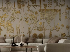 Affreschi & Affreschi Рулонные экологические обои из гипса с цветочными мотивами Season 1 Kw0702