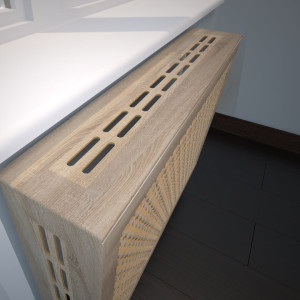 Крышка для экрана 60 см универсальная дуб сонома STELLA