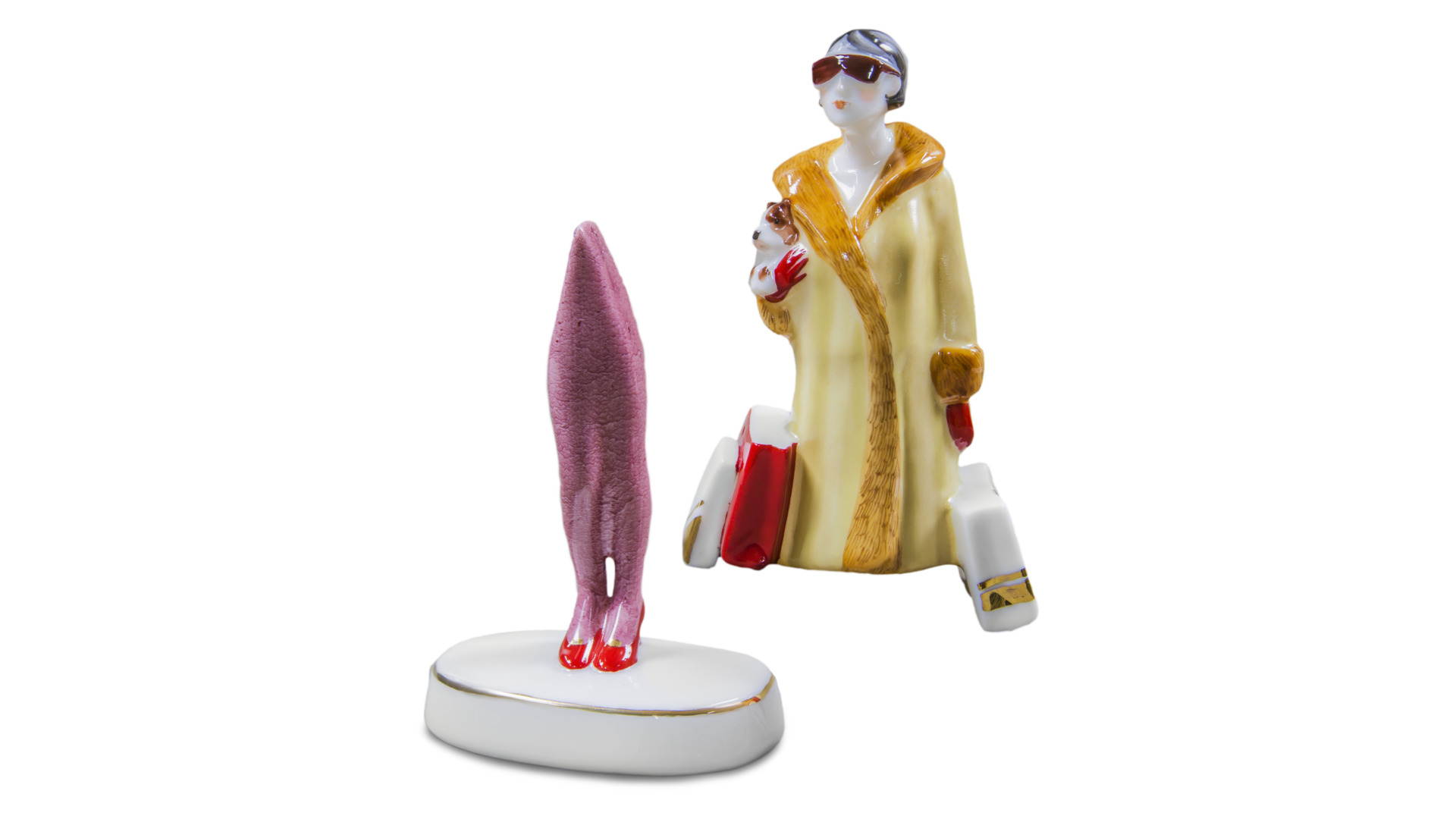 10666545 RUPOR manufactory Скульптура Rupor Гламур 18см, фарфор Фарфор  - Вид №2