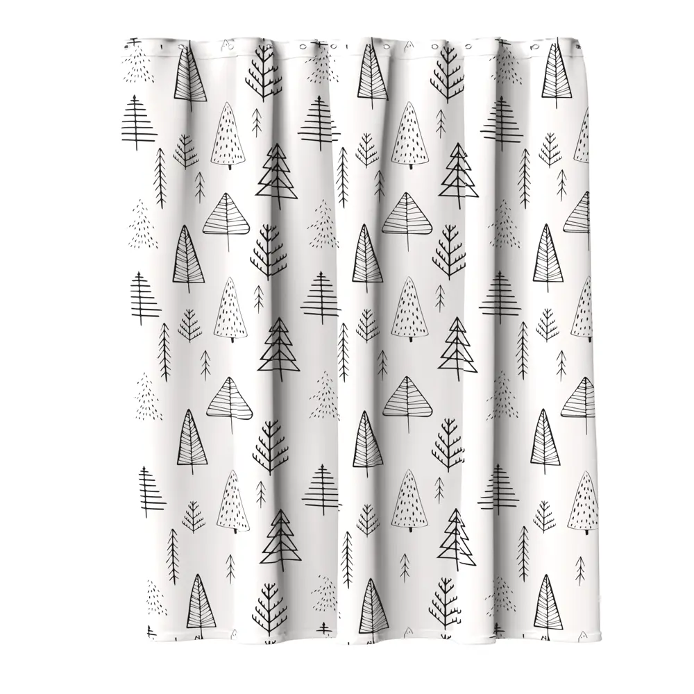 Штора для ванной LEMER New Scandy - элегантная защита от брызг 180x200 см 86881073 Newscandy STLM-0983721