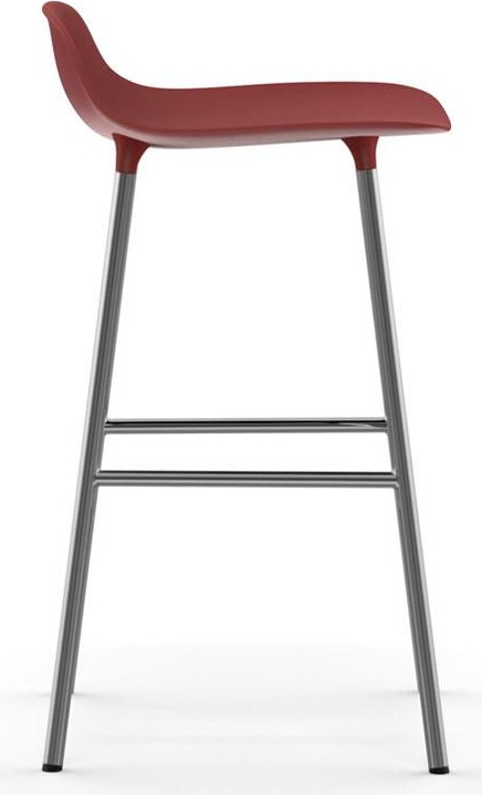 603161 Barstool 65 см Chrome Red Normann Copenhagen Form - Вид №2