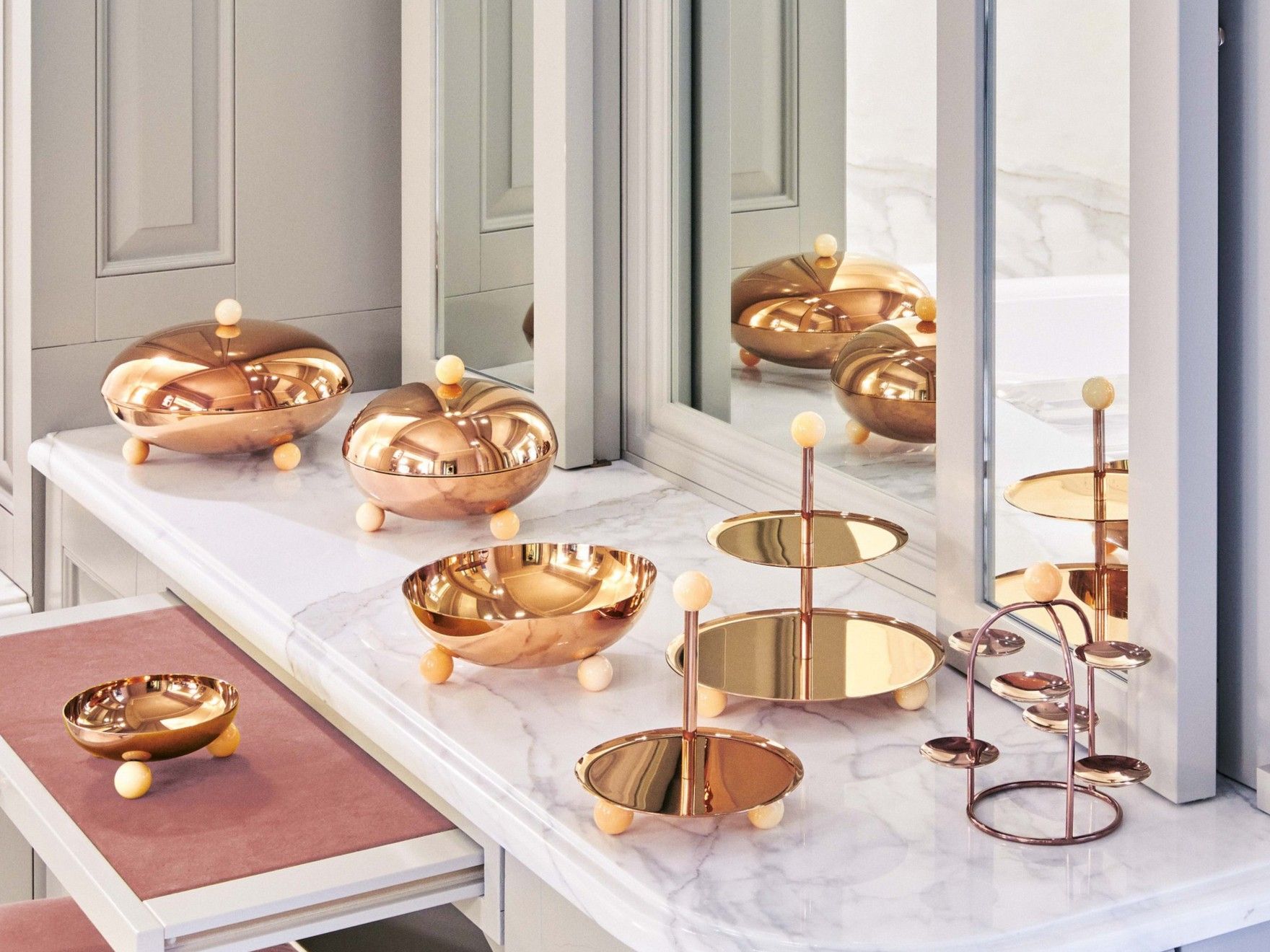 Чаша / центральная часть из нержавеющей стали Sambonet Penelope ARCH-00073389 - Вид №1