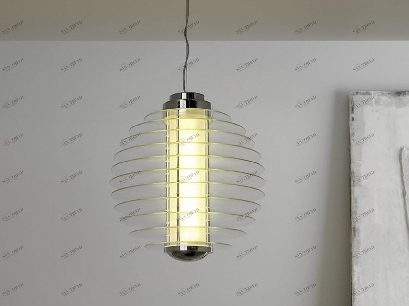 FontanaArte Подвесной светильник из люминесцентной латуни 0024 sun-id-1351174