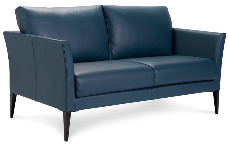 Duvivier Canapés 2-х местный кожаный диван со съемным чехлом  Edgaxf21  - Вид №2