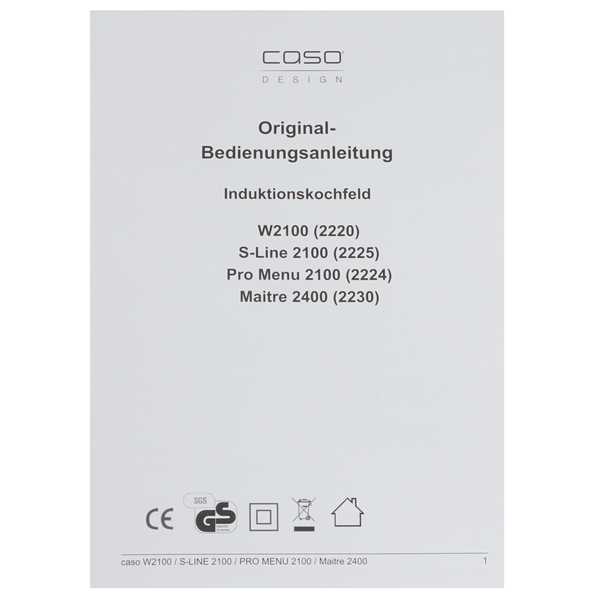 8117084 Плита компактная электрическая CASO Maitre 2400 черный STDN-0108146 - Вид №4