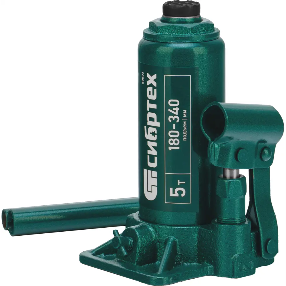 Гидравлический домкрат бутылочный Сибртех 50801 - 3 тонны 89418174 STLM-1568365 - Вид №1