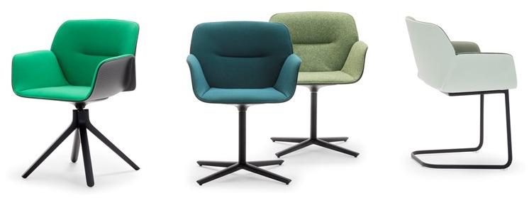 Andreu World Консольный стул с подлокотниками Nuez So2771 - Вид №2