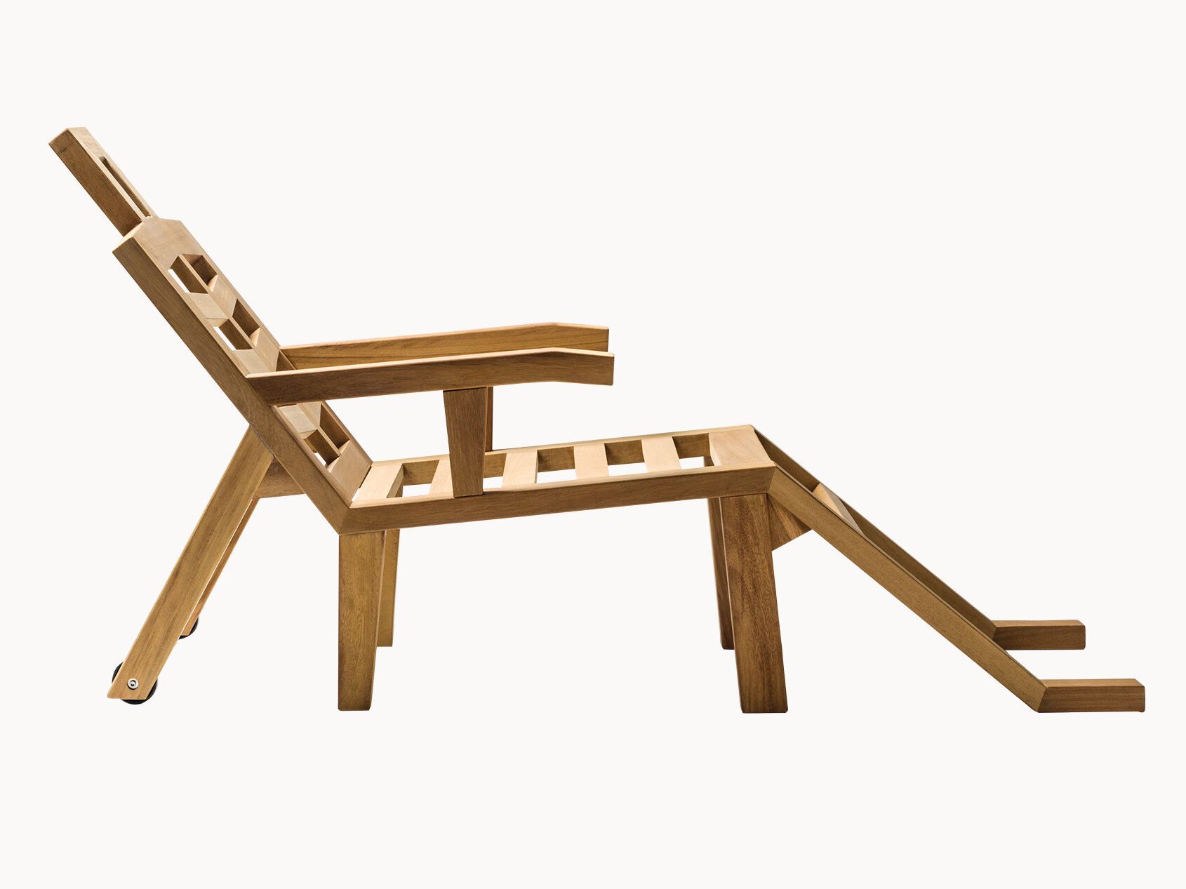 Ироко шезлонг с подлокотниками BD Barcelona дали ARCH-00103746 - Вид №1