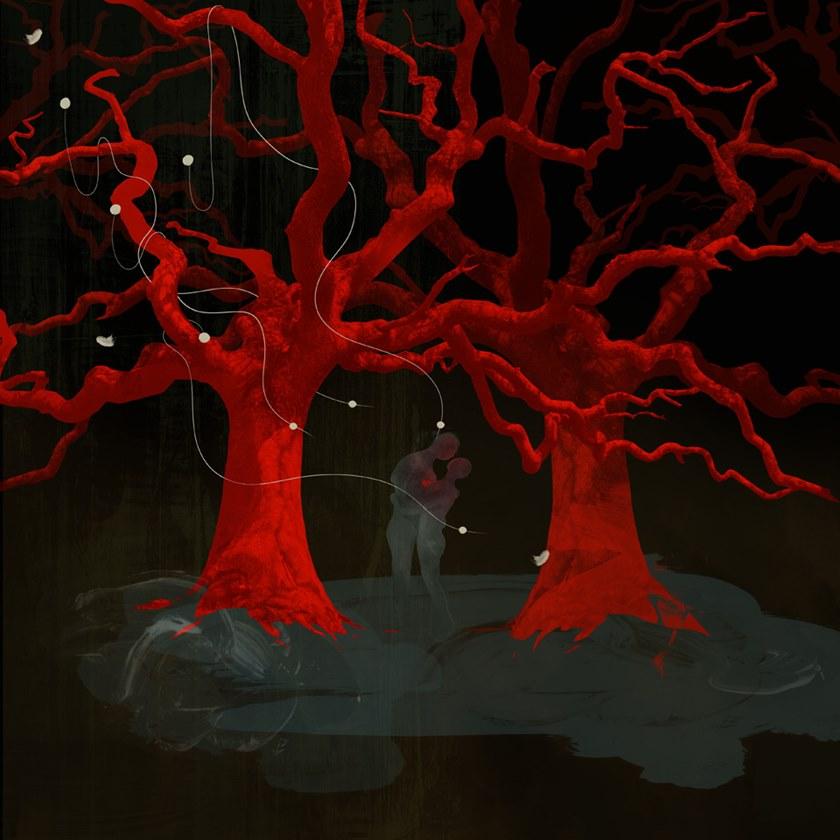 MOMENTI Авторский художественный принт Crazy home paintings Dh-003 - Вид №1