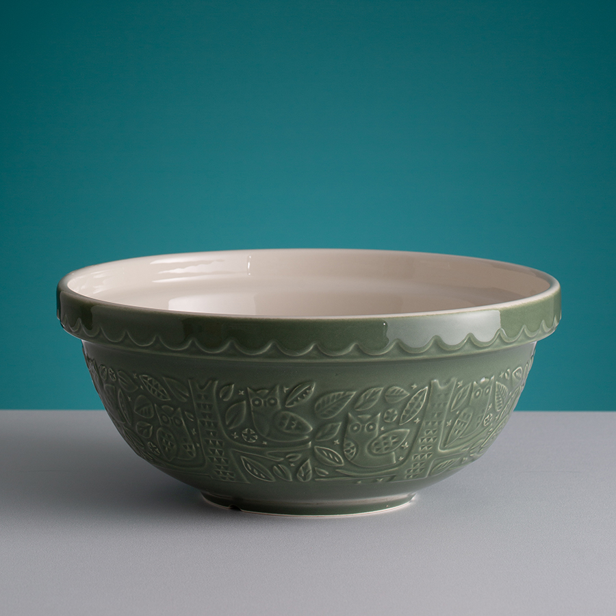 2002.150 Миска для смешивания in the forest, D26 см, 2,7 л, зеленая Mason Cash  - Вид №1