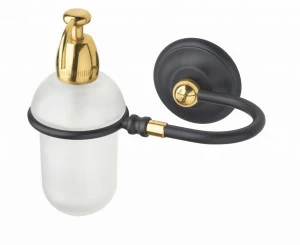 Дозатор для мыла подвесной, матовое стекло ART&MAX SOPHIA AM-2141-Nero/Do-Ant