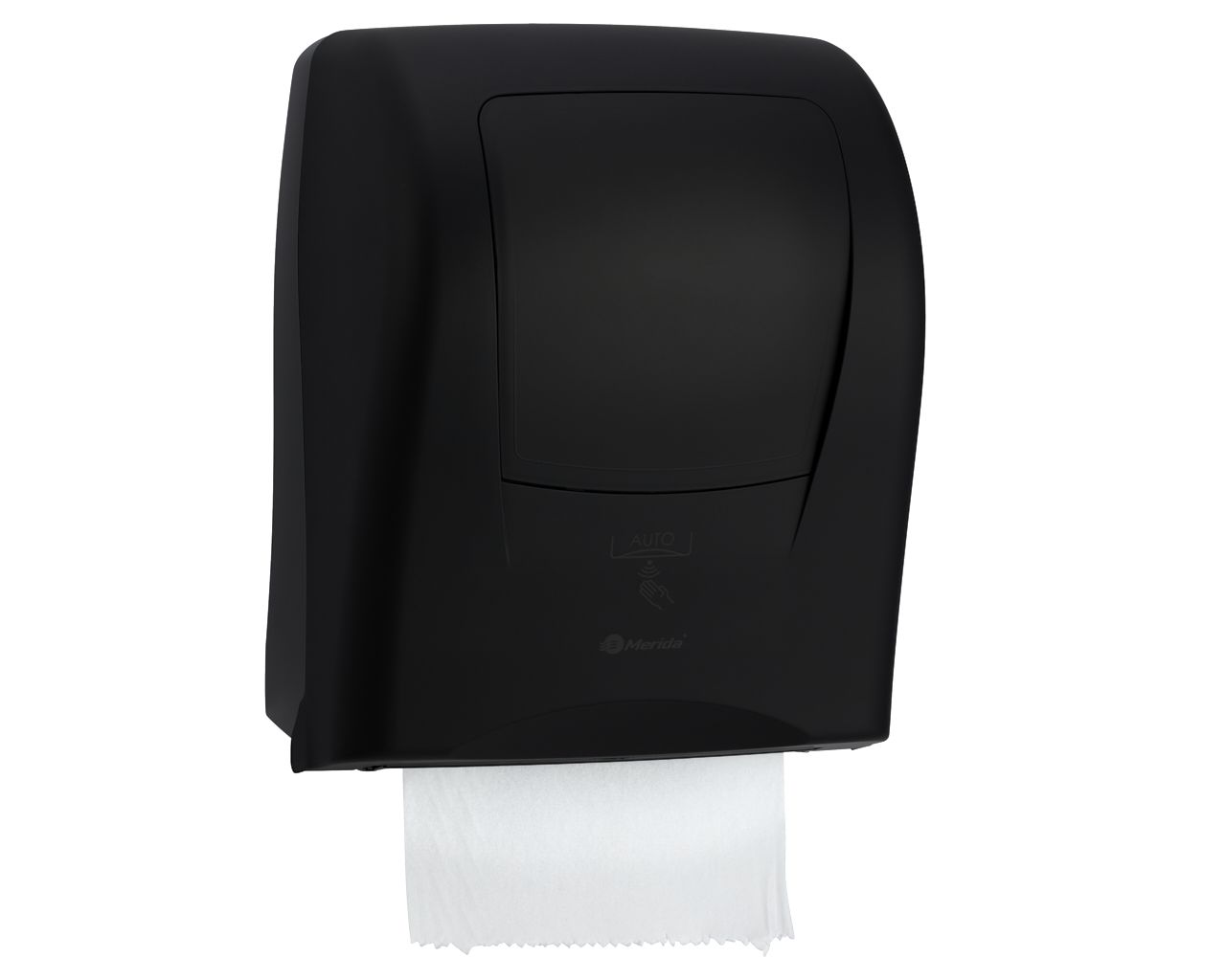 CAC501 AMADEUS SILKY BLACK автоматический диспенсер для бумажных полотенец в рулонах Merida  - Вид №4