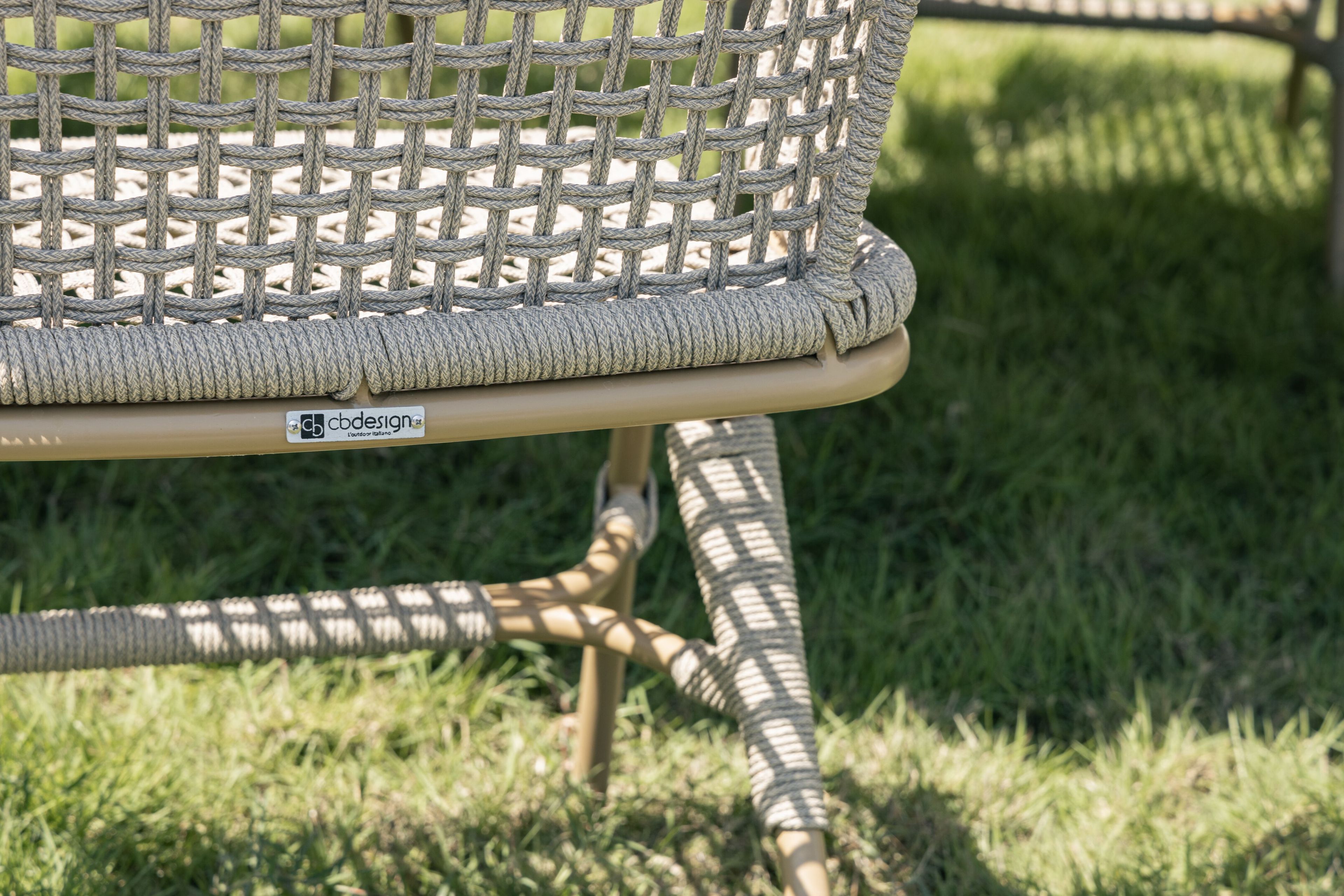 Синтетическое волокно сад стул с подлокотниками cbdesign Kimmer ARCH-00052259 - Вид №8