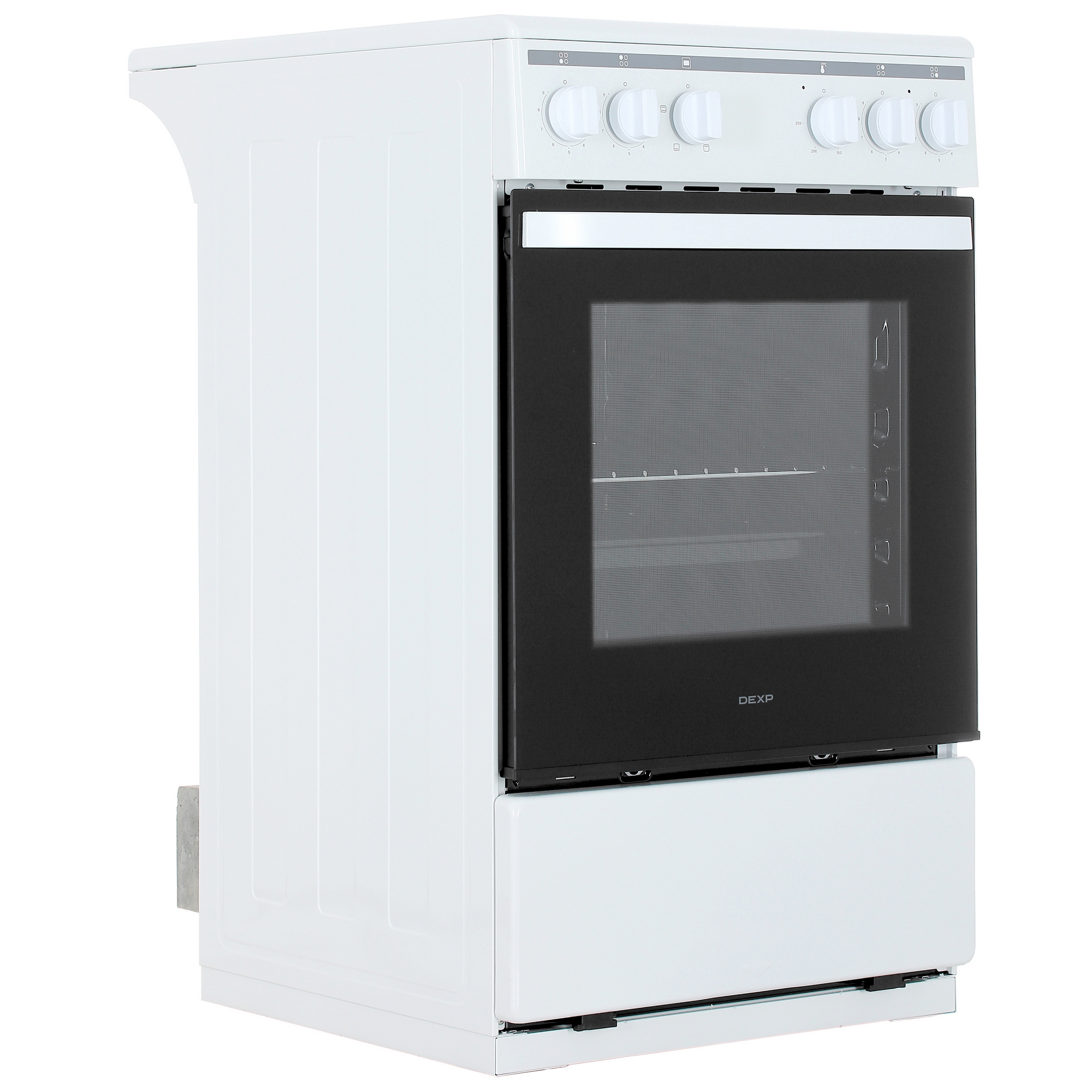 9047318 Электрическая плита DEXP E3C-54A белый STDN-0150247 - Вид №1