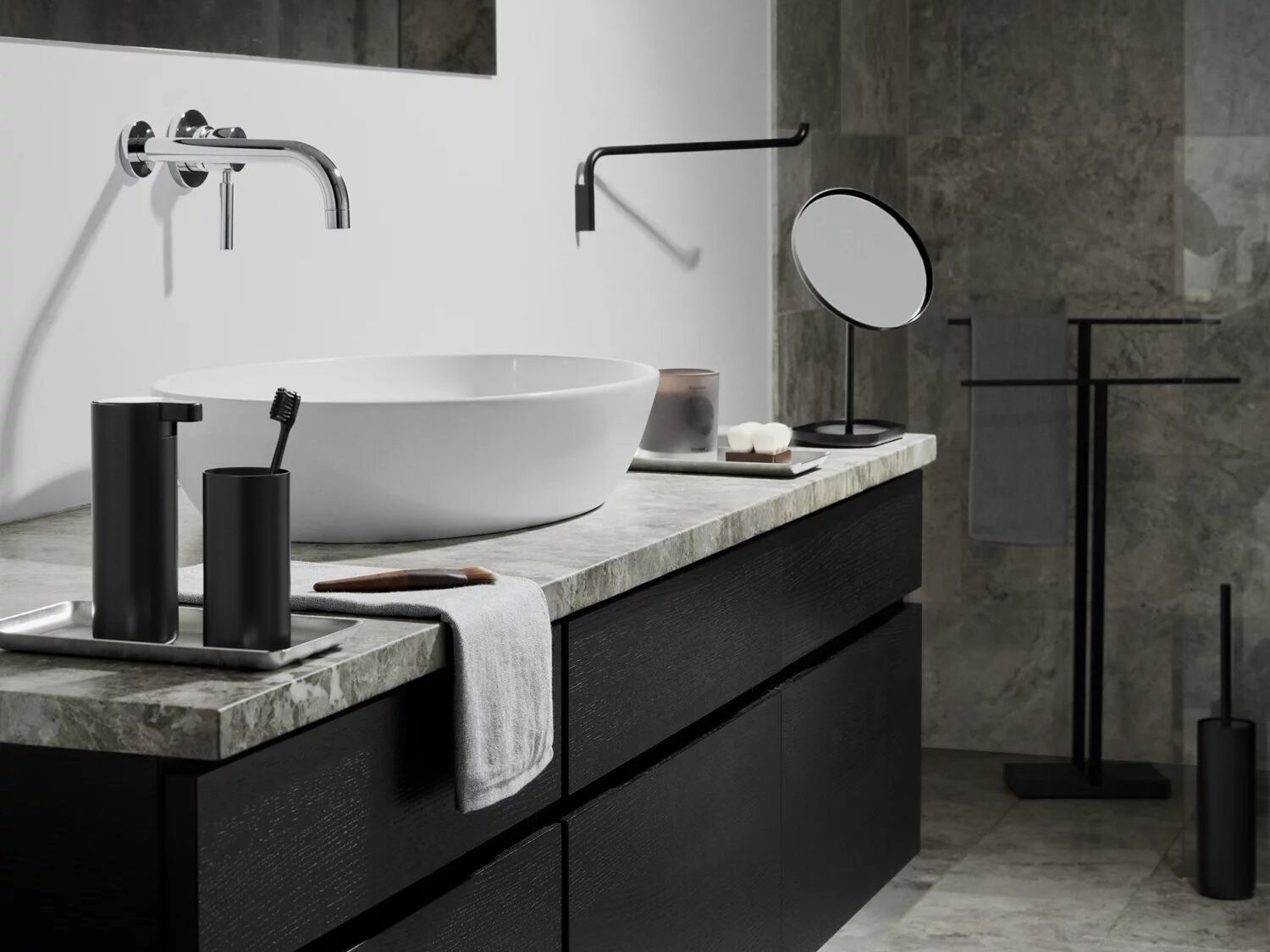 Держатель для полотенец из нержавеющей стали blomus Menoto ARCH-00058193 - Вид №7