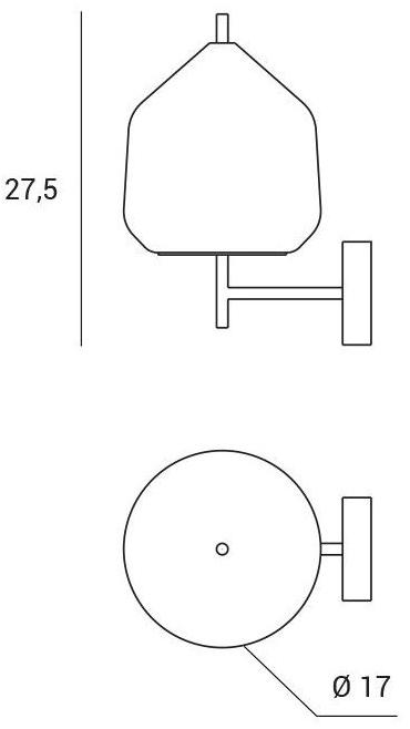 Miloox Настенный светильник из боросиликатного стекла X-ray sun-id-1468672 - Вид №11