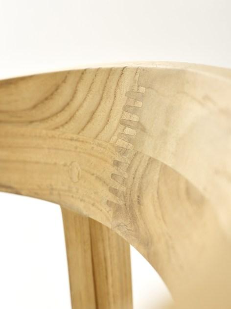 solpuri Штабелируемый стул из тикового дерева с подлокотниками Lodge sun-id-1511665 - Вид №6