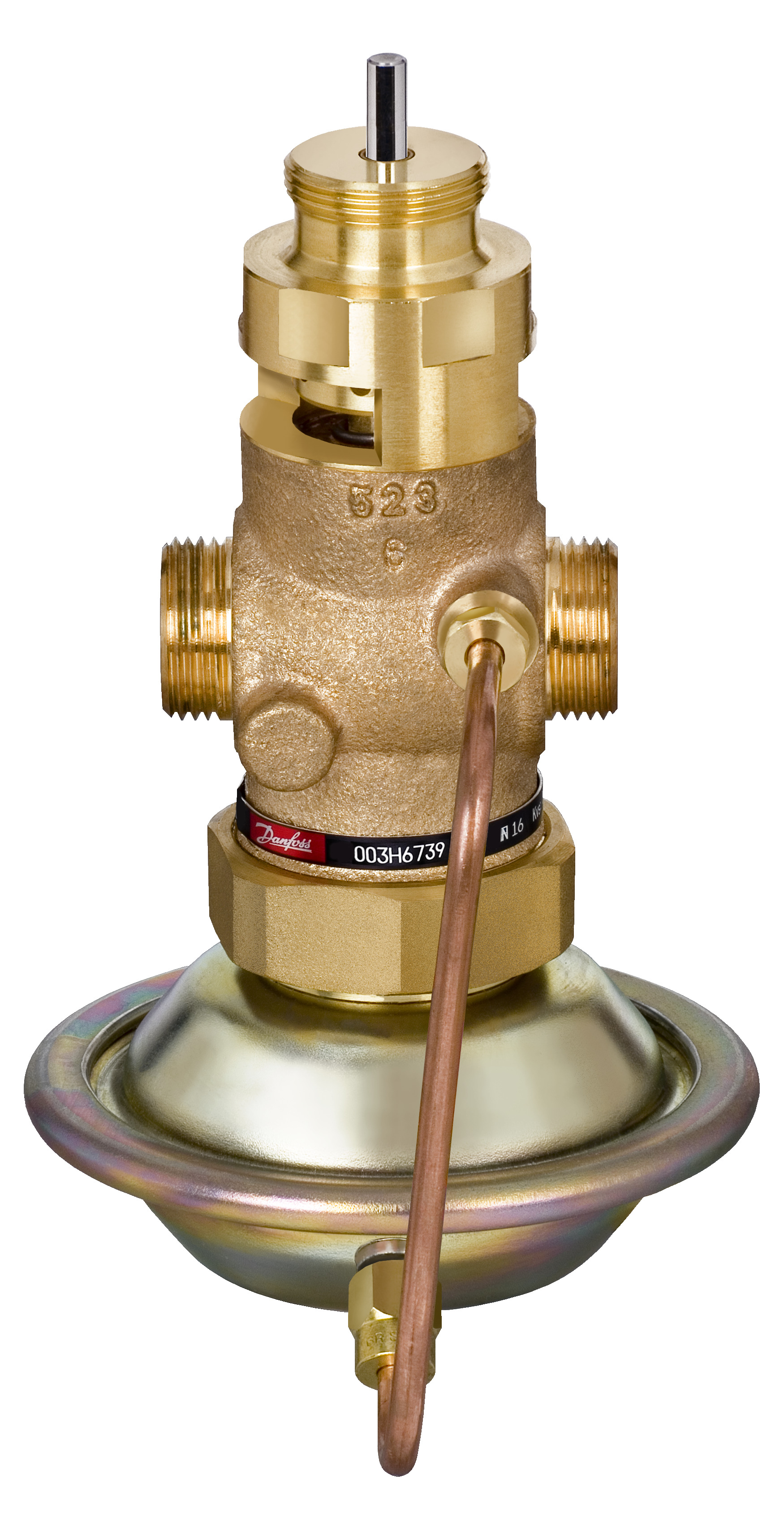 Danfoss Клапан регулирующий комбинированный AVQM с наружной резьбой или фланцевый Комб. р-рAVQM PN25 50/25 //0,2/фл. 003H6758  - Вид №19