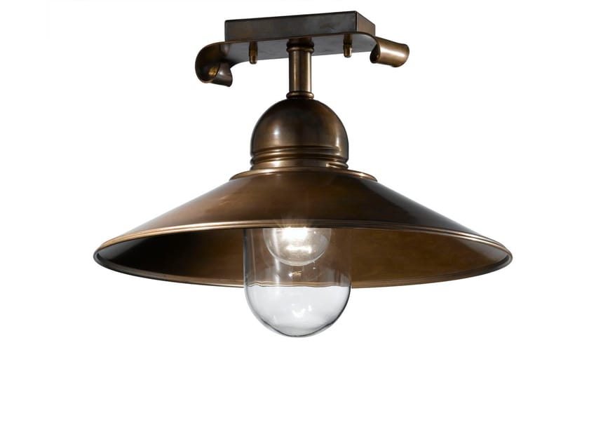 Латунный светодиодный потолочный светильник Cremasco Illuminazione Венецианская традиция ARCH-00039979