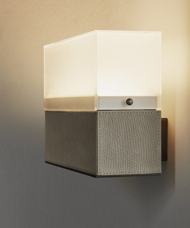 Кожаный светодиодный настенный светильник OAK Милан ARCH-00066710 - Вид №1