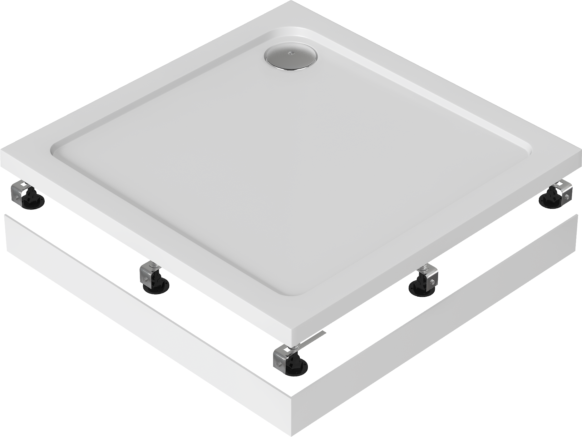 83791745 Панель для поддона акрил 90x90 см Slim STLM-0044539 SENSEA 