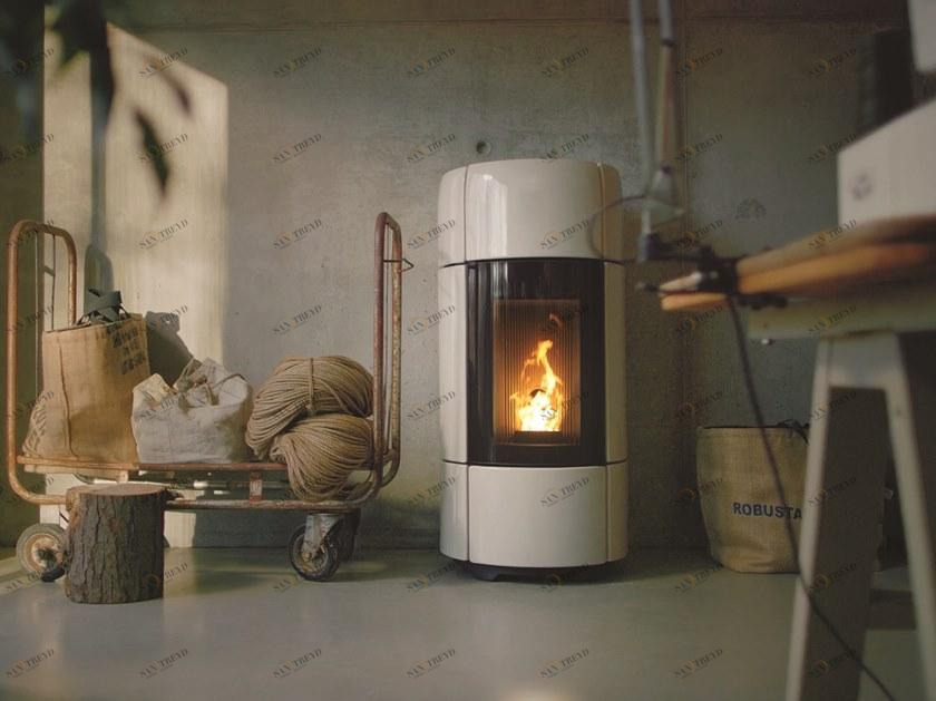 MCZ Керамическая печь на гранулах Pellet sun-id-1410173