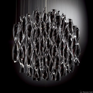 Подвесная люстра AX-039.12.C.N Plaf.Aura 45 черная