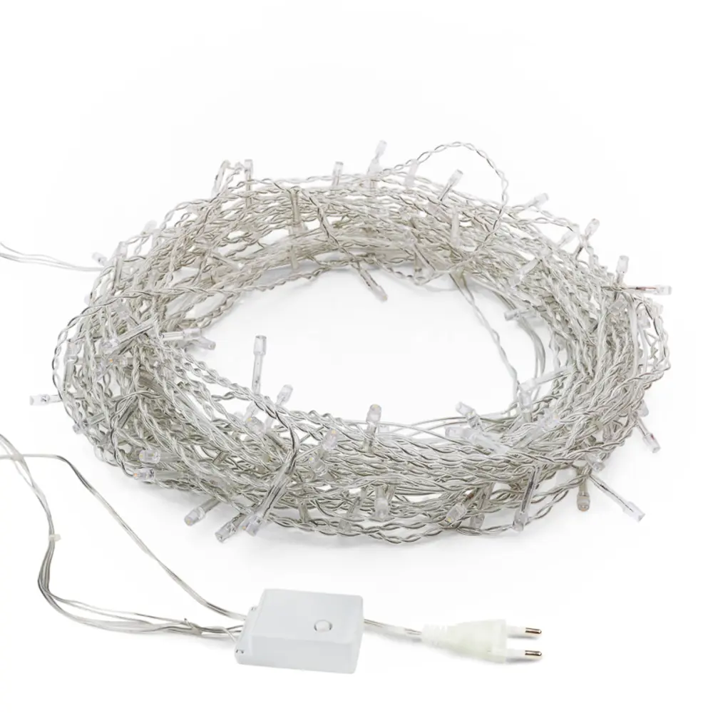 82956864 Гирлянда светодиодная Занавес Дождь 1.5x1 м 96 LED, ПВХ, мультисвет STLM-1458712 Santreyd  - Вид №1
