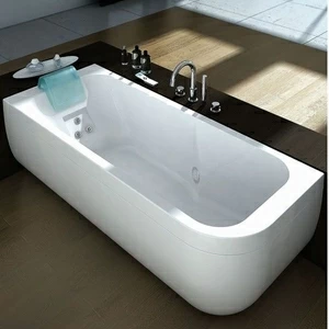 Ванна с гидромассажем "HYDRO BASE" Aquasoul угловая 9443-186A Sx
