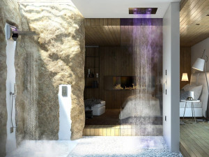 Светодиодная насадка для душа