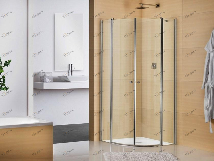 Duka Хрустальная душевая кабина Vertica - con soli profili verticali Gfrp4