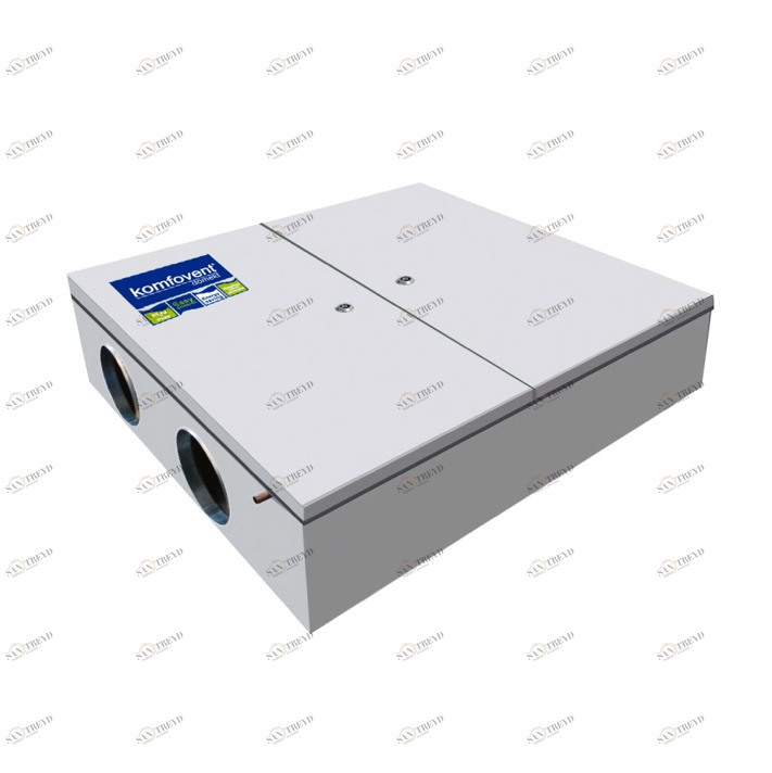 Приточно-вытяжная установка с перекрестным пластинчатым рекуператором DOMEKT-CF-500-F KOMFOVENT sun-id-683910