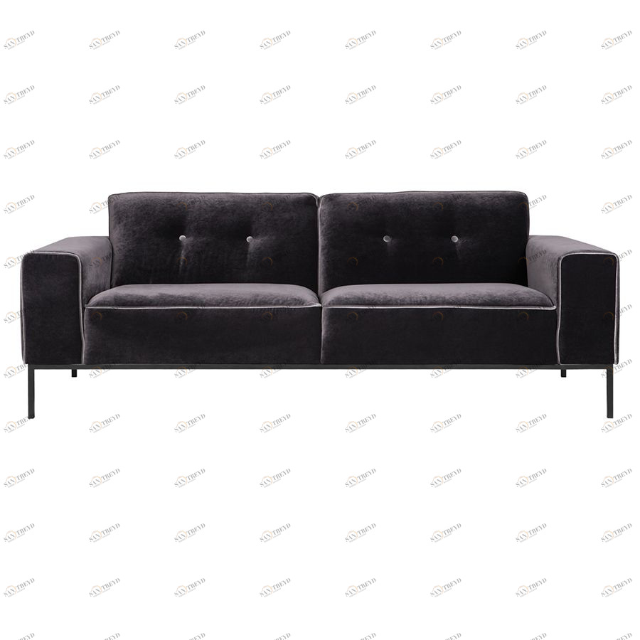 Трехместный диван VILLE черный Sits S1706