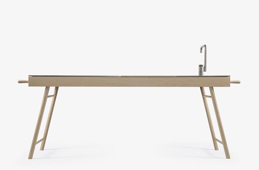 STIP Отдельностоящая кухня из ясеня sun-id-1480650 - Вид №1