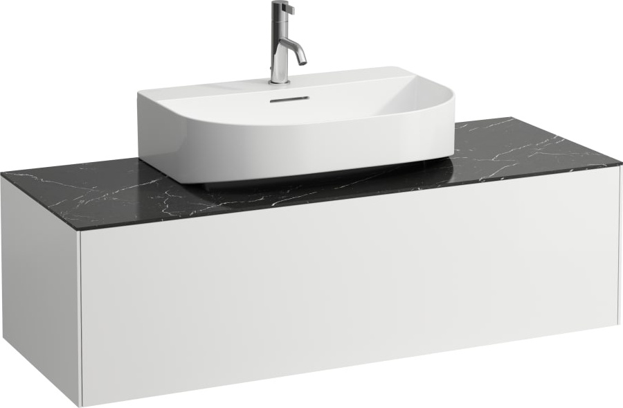 H4054510341411 Шкафчик, 1 ящик, совместим с мини-раковиной 816341, 816342, с отверстием в центре LAUFEN PRO - Вид №5