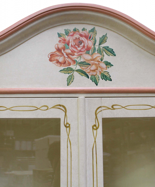 1973 Tifernoit Угловой шкаф с 2 стеклянными дверцами Soggiorno  - Вид №4