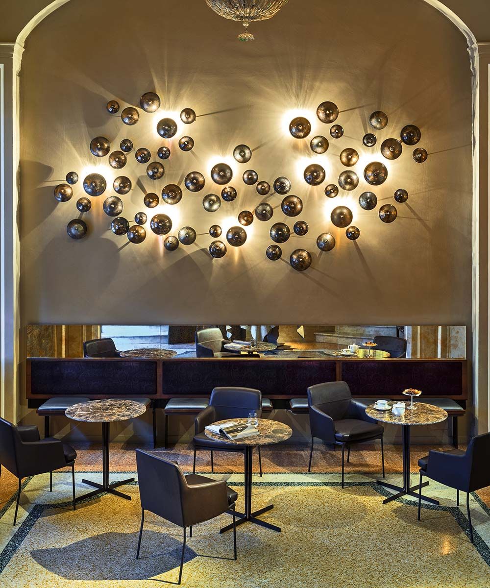 Кожаный стул с подлокотниками Tacchini Монтевидео ARCH-00110162 - Вид №4