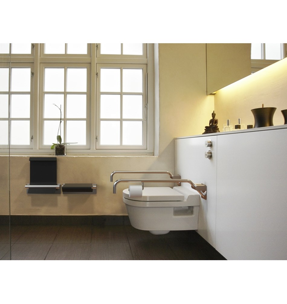 FROST Держатель туалетной бумаги 7 » матовый Нержавеющая сталь Матовый N1962  - Вид №3