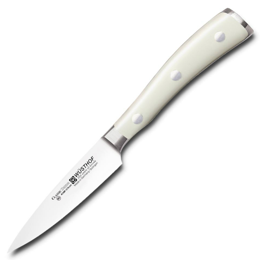 Набор кухонных ножей Ikon Cream White на деревянной подставке. 9 шт WUESTHOF W9874 - Вид №2