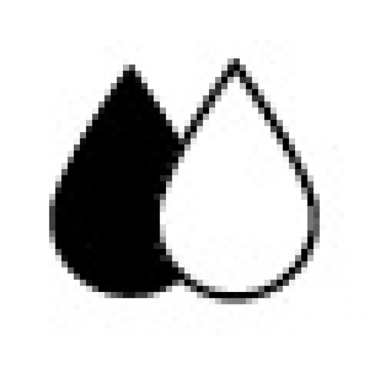 232108 DENOX Бак черный с крышкой с педалью 50 л. Черный  - Вид №1