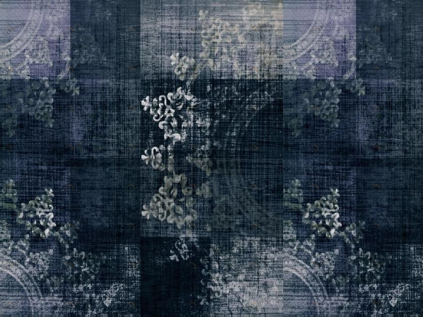 YO2 Прямоугольный коврик в стиле пэчворк из полиамида Olden masters sun-id-1487672