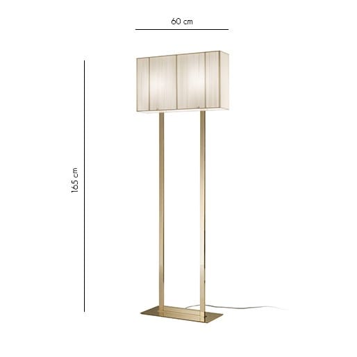 Торшер ручной работы из шелка AXOLIGHT Clavius ARCH-00066989 - Вид №3