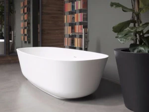 Antonio Lupi Design Овальная ванна из cristalplant®