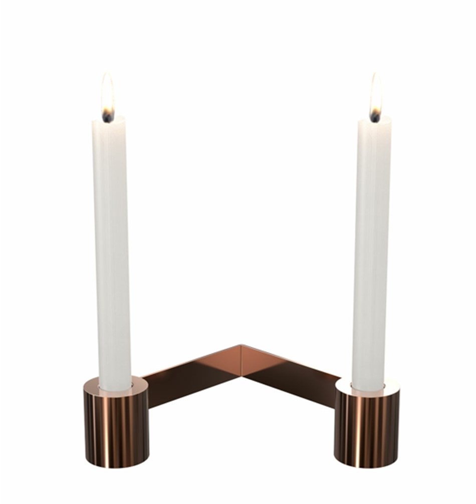 FROST Подсвечник 2005 » медь Нержавеющая сталь Медь N2005-C  - Вид №1